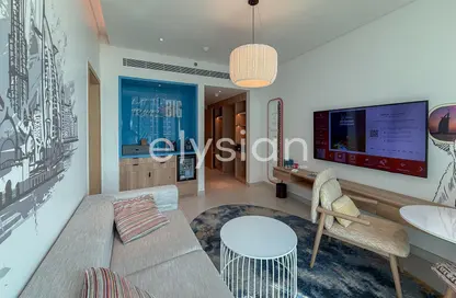 النزل و الشقق الفندقية - غرفة نوم - 2 حمامات للبيع في سيفين بالم - نخلة جميرا - دبي