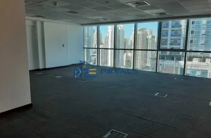 Office Space - Studio - 1 Bathroom for rent in Indigo Icon - JLT Cluster F - Jumeirah Lake Towers - Dubai