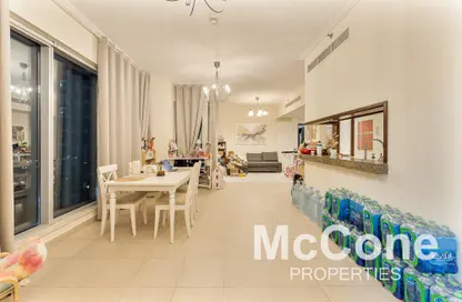 Apartment - 2 Bedrooms - 3 Bathrooms for rent in Delphine Tower - Marina Promenade - Dubai Marina - Dubai