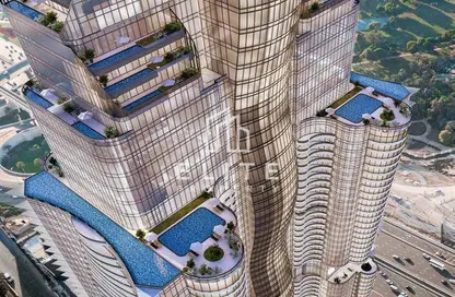 شقة - غرفة نوم - 2 حمامات للبيع في بناية الحبتور - مدينة الحبتور - الخليج التجاري - دبي