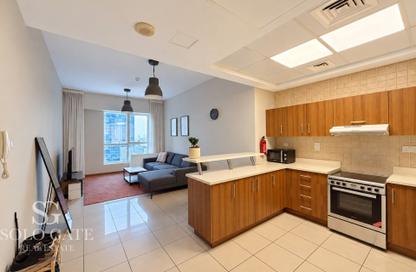 Apartment - 1 - 2 for rent in Sulafa Tower - Dubai Marina - Dubai