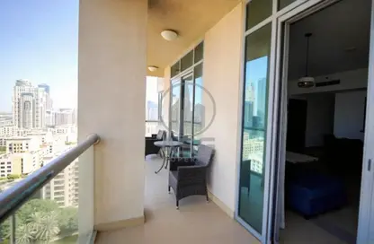 شقة - 2 غرف نوم - 2 حمامات للايجار في برج الجولف 1 - أبراج الجولف - ذا فيوز - دبي