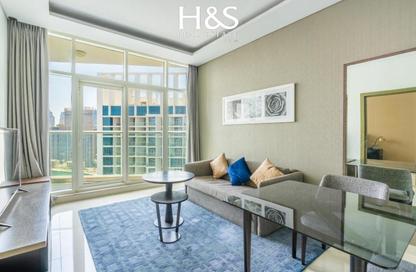 Apartment - 1 - 2 for rent in Damac Maison Prive B - Damac Maison Prive - Business Bay - Dubai