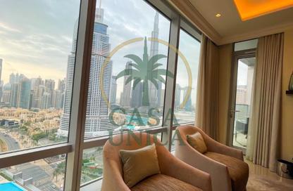 Apartment - 1 - 2 for rent in The Address Residence Fountain Views 2 - The Address Residence Fountain Views - Downtown Dubai - Dubai