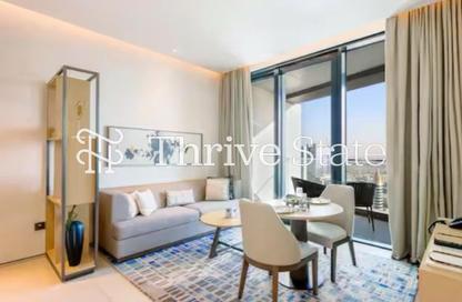 Apartment - 1 Bedroom - 2 Bathrooms for rent in Jumeirah Gate Tower 2 - The Address Jumeirah Resort and Spa - Jumeirah Beach Residence - Dubai