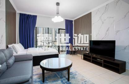 Apartment - Studio - 1 Bathroom for rent in Burj Al Nujoom - Downtown Dubai - Dubai