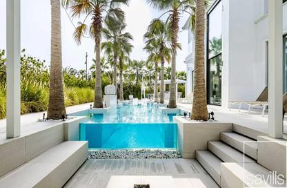 Villa - 4 Bedrooms - 5 Bathrooms for rent in Entertainment Foyer - Mediterranean Clusters - Jumeirah Islands - Dubai