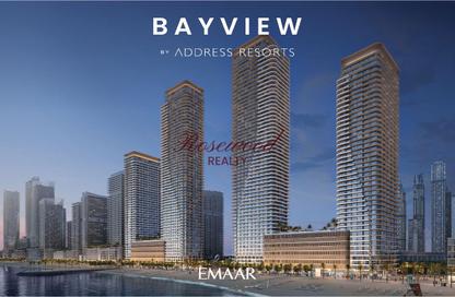 Apartment - 2 - 3 for sale in Bayview Tower 2 - Bayview - Emaar Beachfront - Dubai Harbour - Dubai