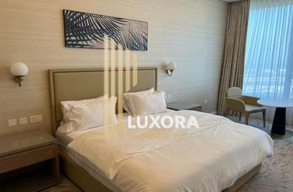 Apartment - Studio - 1 Bathroom for rent in The Palm Tower - Palm Jumeirah - Dubai