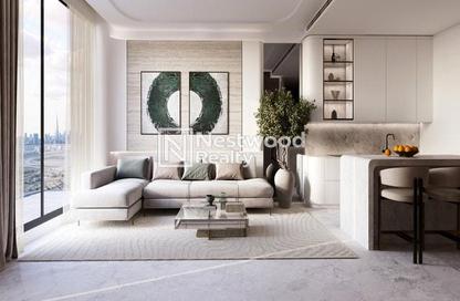 Apartment - 1 - 1 for sale in Binghatti Pinnacle - Dubai Healthcare City 2 - Al Jaddaf - Dubai