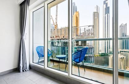 Apartment - Studio - 1 Bathroom for rent in Burj Al Nujoom - Downtown Dubai - Dubai