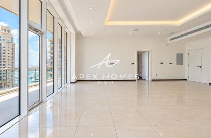 Apartment - 3 - 4 for rent in Sapphire - Tiara Residences - Palm Jumeirah - Dubai
