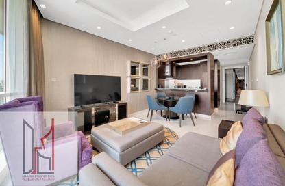 Apartment - 2 - 3 for rent in Damac Maison The Distinction - Downtown Dubai - Dubai