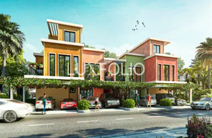 Townhouse - 5 Bedrooms - 6 Bathrooms for sale in Portofino - Damac Lagoons - Dubai