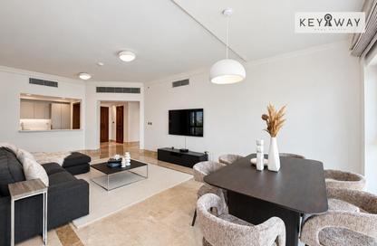 Apartment - 2 - 4 for rent in The Fairmont Palm Residence South - The Fairmont Palm Residences - Palm Jumeirah - Dubai