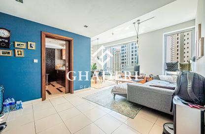 Apartment - 1 Bedroom - 1 Bathroom for rent in Sanibel Tower - Park Island - Dubai Marina - Dubai