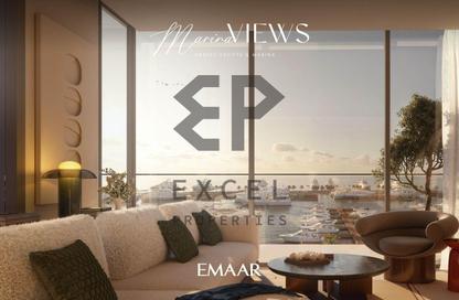 Apartment - 1 Bedroom - 2 Bathrooms for sale in Marina Views Tower 1 - Marina Views - Mina Rashid - Dubai