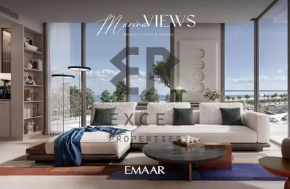 شقة - غرفة نوم - 2 حمامات للبيع في مارينا فيوز تاور 1 - مارينا فيوز - ميناء راشد - دبي