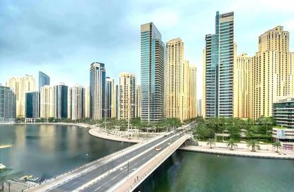 Apartment - 1 Bedroom - 1 Bathroom for rent in Silverene Tower A - Silverene - Dubai Marina - Dubai