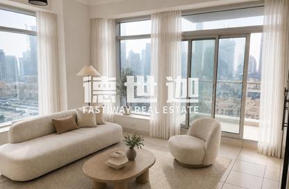 Apartment - 2 Bedrooms - 2 Bathrooms for rent in Burj Views B - Burj Views - Downtown Dubai - Dubai