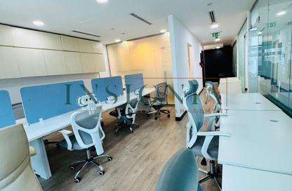 Office Space - Studio - 1 Bathroom for rent in Grosvenor Business Tower - Barsha Heights (Tecom) - Dubai