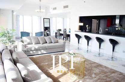 Penthouse - 4 Bedrooms - 5 Bathrooms for rent in Cayan Tower - Dubai Marina - Dubai