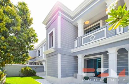 Villa - 4 Bedrooms for rent in Western Residence South - Falcon City of Wonders - Dubai