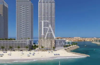 Apartment - 3 Bedrooms - 3 Bathrooms for sale in Beachgate by Address - EMAAR Beachfront - Dubai Harbour - Dubai