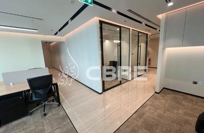 Office Space - Studio - 1 Bathroom for rent in South Tower - Emirates Financial Towers - DIFC - Dubai