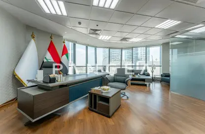 Office Space - Studio - 1 Bathroom for rent in The Regal Tower - Business Bay - Dubai