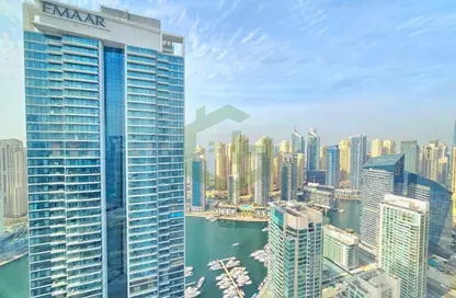 Apartment - 4 Bedrooms - 4 Bathrooms for rent in Horizon Tower - Dubai Marina - Dubai