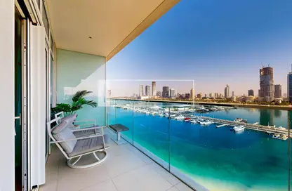 Apartment - 2 Bedrooms - 2 Bathrooms for sale in Sunrise Bay Tower 1 - Sunrise Bay - Emaar Beachfront - Dubai Harbour - Dubai