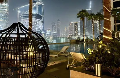 Apartment - Studio - 1 Bathroom for sale in Damac Maison Prive A - Damac Maison Prive - Business Bay - Dubai