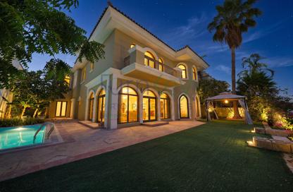 Villa - 5 Bedrooms - 6 Bathrooms for rent in Garden Homes Frond L - Garden Homes - Palm Jumeirah - Dubai