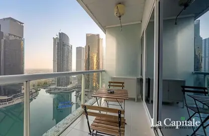 شقة - 1 حمام للايجار في ليك تيراس - (JLT) مجمع D - أبراج بحيرات الجميرا - دبي