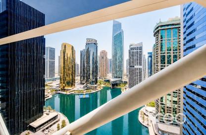 Office Space - Studio - 1 Bathroom for rent in Indigo Icon - JLT Cluster F - Jumeirah Lake Towers - Dubai