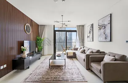 شقة - 2 غرف نوم - 2 حمامات للايجار في برج التاج - وسط مدينة دبي - دبي