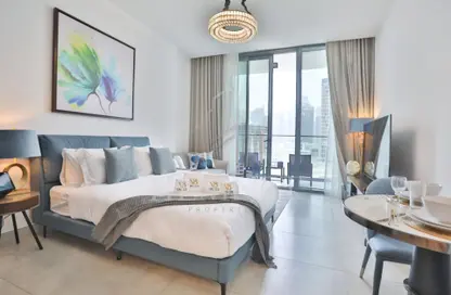 Apartment - Studio - 1 Bathroom for rent in The Paragon by IGO - Business Bay - Dubai