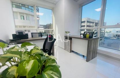 Office Space - Studio - 1 Bathroom for rent in Aspin Tower - Sheikh Zayed Road - Dubai