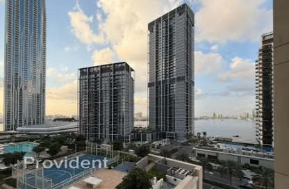 شقة - غرفة نوم - 1 حمام للبيع في برج كريك رايز 1 - الخور رايز - مرسى خور دبي - دبي