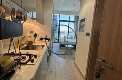 Apartment - Studio - 1 Bathroom for rent in Azizi Riviera 35 - Azizi Riviera - Meydan One - Meydan - Dubai