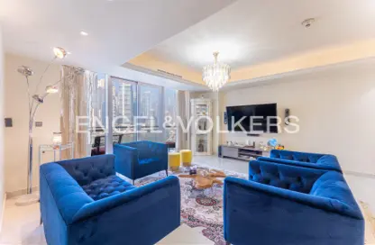 Apartment - 3 Bedrooms - 4 Bathrooms for rent in The Waves Tower B - The Waves - Dubai Marina - Dubai