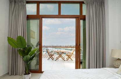 Apartment - Studio - 1 Bathroom for rent in Palm Views West - Palm Views - Palm Jumeirah - Dubai