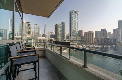 Apartment - 2 Bedrooms - 2 Bathrooms for rent in Al Sahab 2 - Al Sahab - Dubai Marina - Dubai