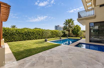 Villa - 5 - 6 for rent in Sanctuary Falls - Jumeirah Golf Estates - Dubai