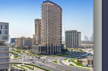Apartment - Studio - 1 for rent in Binghatti Ghost - Dubai Healthcare City 2 - Al Jaddaf - Dubai Apartment - Studio - 1 for rent in Binghatti Ghost - Dubai Healthcare City 2 - Al Jaddaf - Dubai