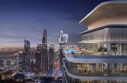 شقة - غرفة نوم - 1 حمام للبيع في برج Seapoint 1 - سي بوينت - إعمار بيتشفرونت - دبي هاربور - دبي