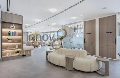 Co-working space - Studio - 2 Bathrooms for rent in I Rise Tower - Barsha Heights (Tecom) - Dubai
