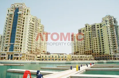 Apartment - 3 Bedrooms - 4 Bathrooms for rent in Marina Residences 3 - Marina Residences - Palm Jumeirah - Dubai