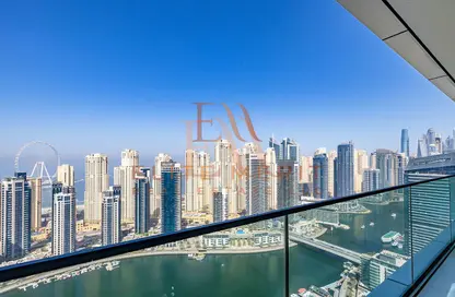 Apartment - 3 Bedrooms - 4 Bathrooms for rent in Vida Residences Dubai Marina - Dubai Marina - Dubai